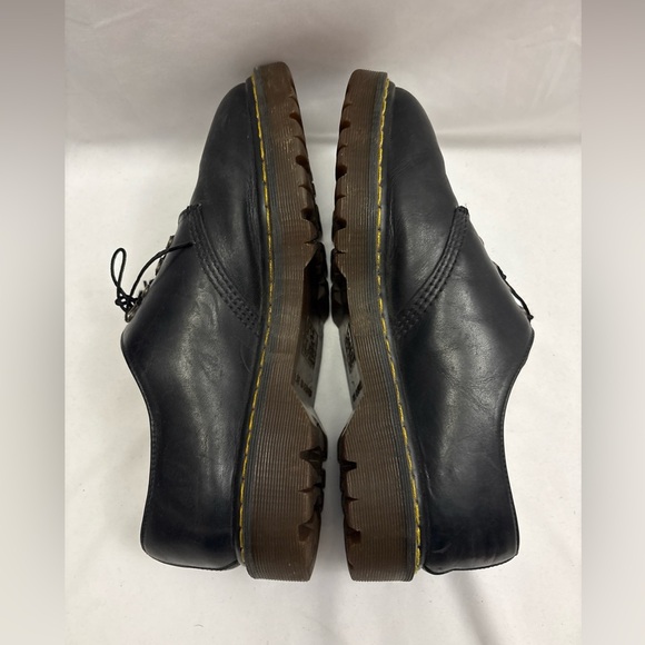 Vintage Dr Martens Shoes Mens Size 12 8098 Black 8-Eye Leather Original England - Picture 9 of 10